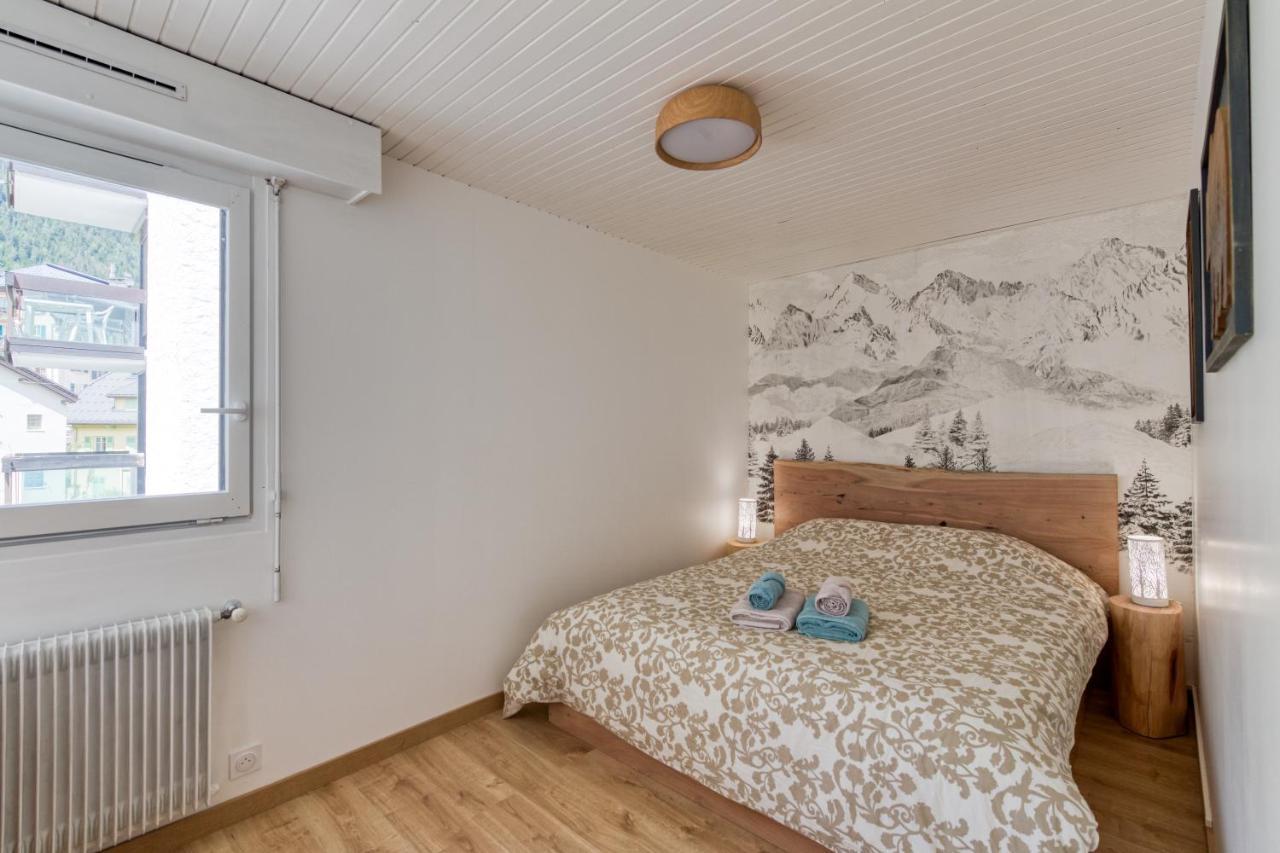 Le Petit Balcon Avec Vue Sur Le Mont-Blanc 2 Etoiles Lejlighed Chamonix Eksteriør billede